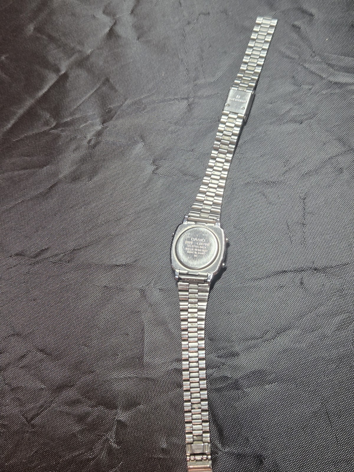 Casio Silver Digital Watch-womens vintage