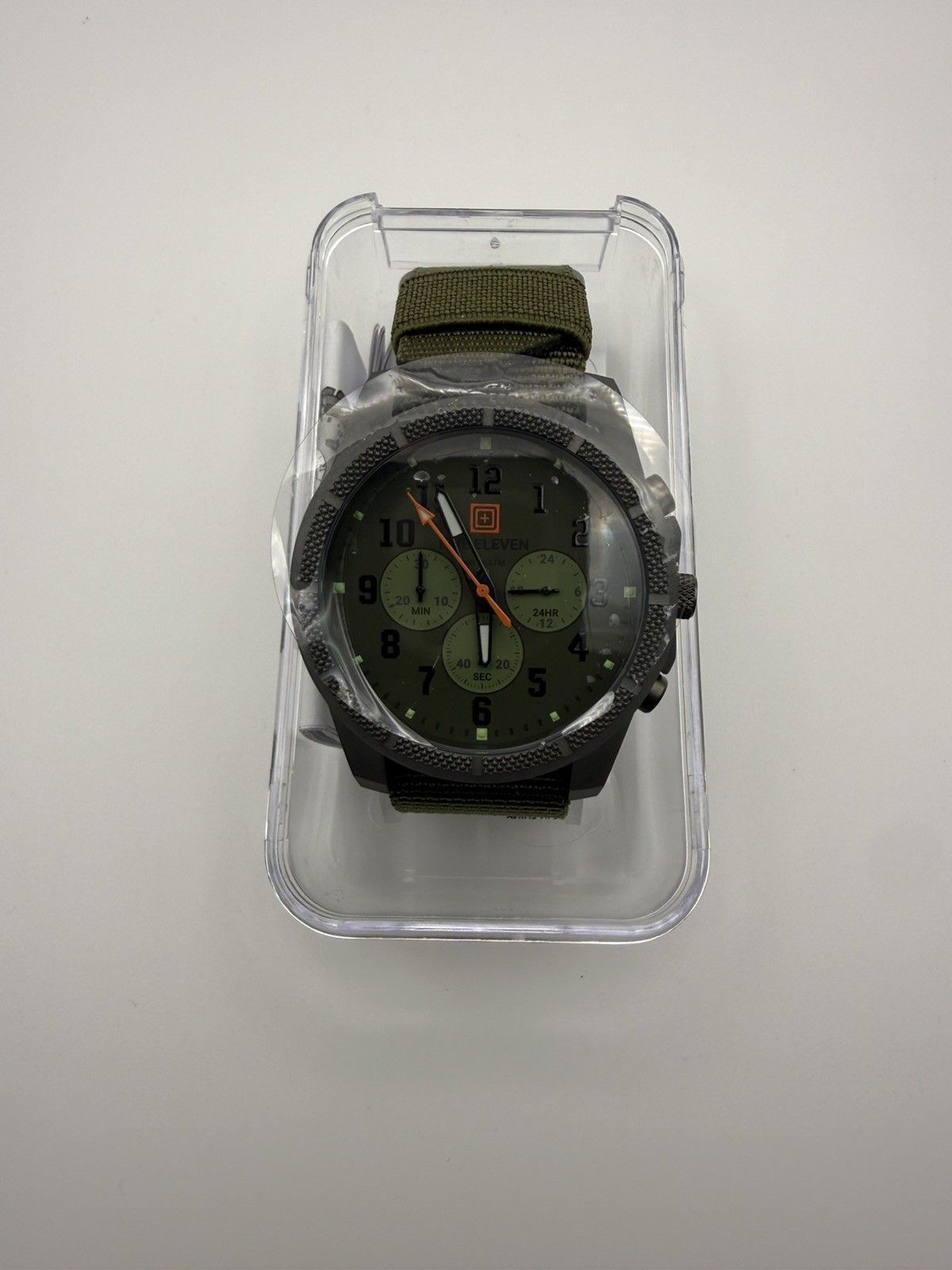 5.11 TACTICAL Outpost Green Dial Chrono Quartz Watch UNISEX – NEW in box