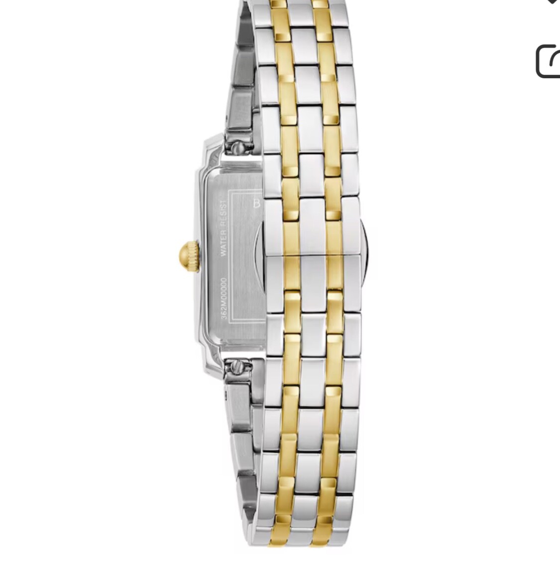 🔥 $395 Bulova Sutton Ladies Two-Tone Stainless Steel Mother-of-Pearl Watch Dial