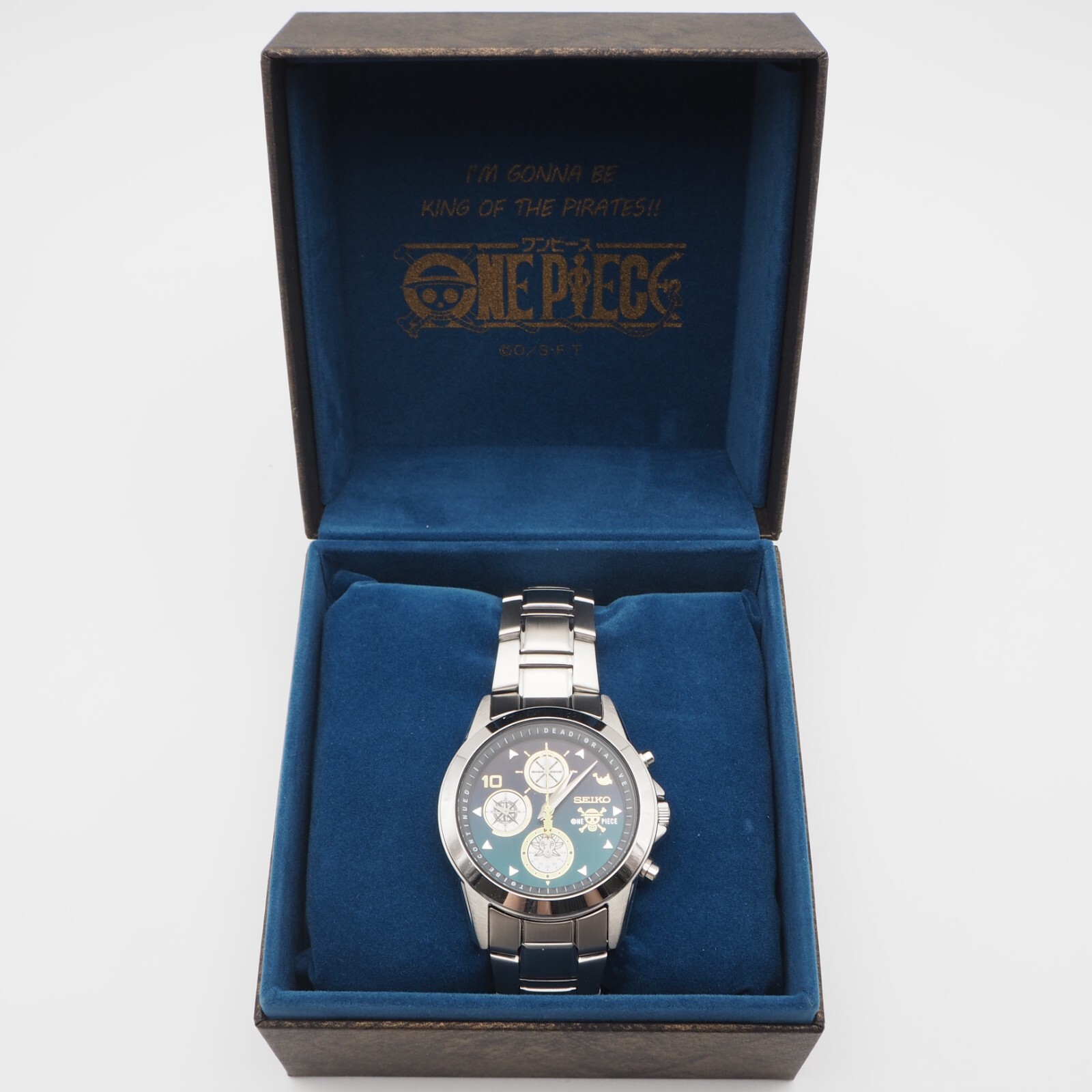 [N Mint w/Box Paper] Seiko ONE PIECE 1000 LOGS ANNIVERSARY Watch 1DayShip