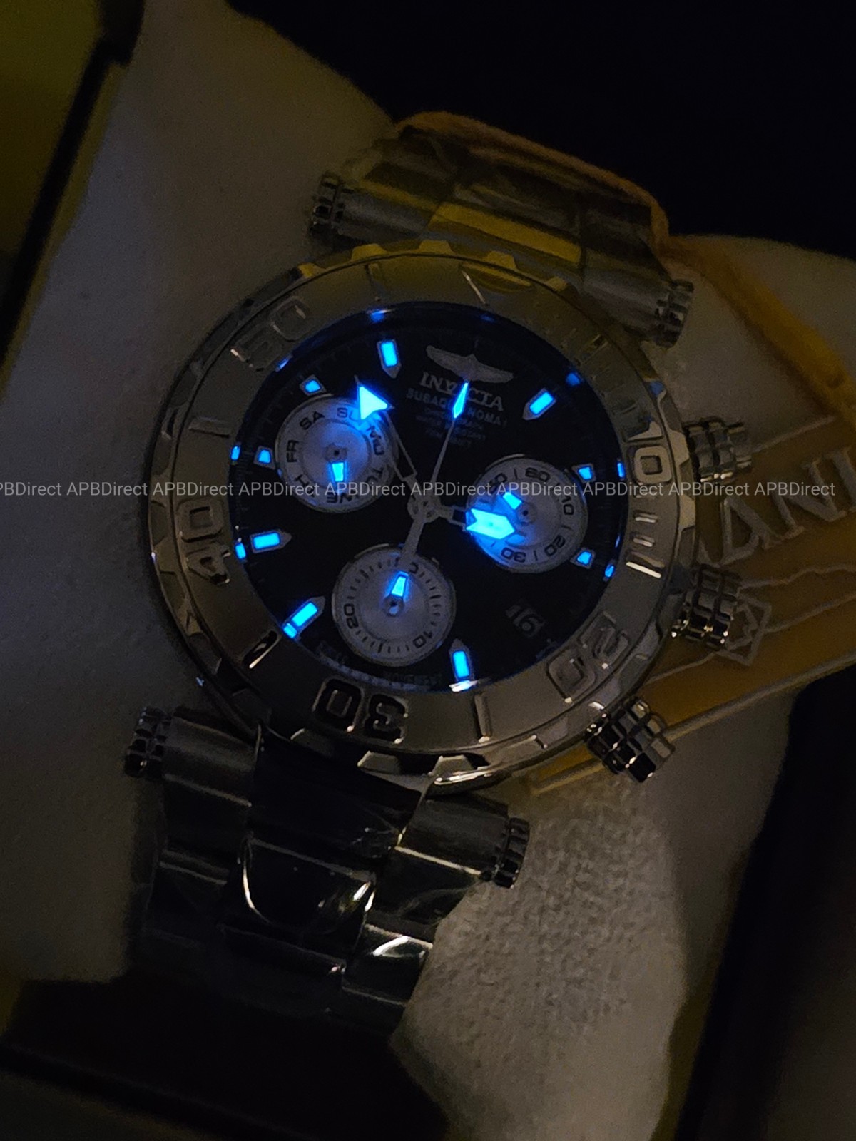 Invicta – Subaqua Noma I – Swiss Z60 Limited Edition #605 Silver BLK mens watch