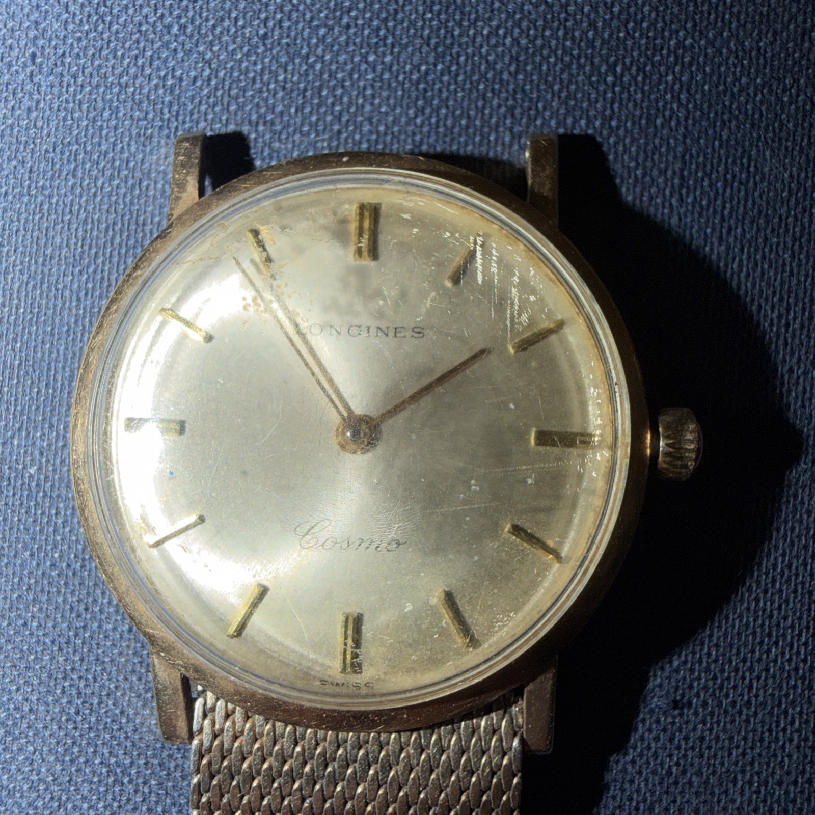 Vintage Longines Cosmo 32mm Watch – 10k GF No Band – Read Description