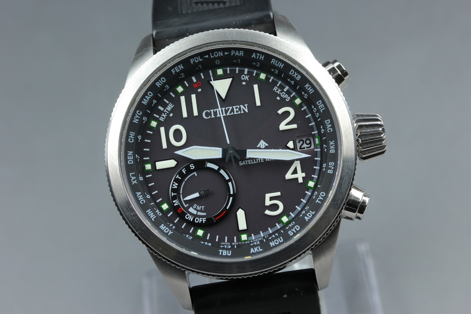 [MINT] Citizen Promaster LAND CC3060-10E Satellite Wave GPS Solar Men’s Watch　