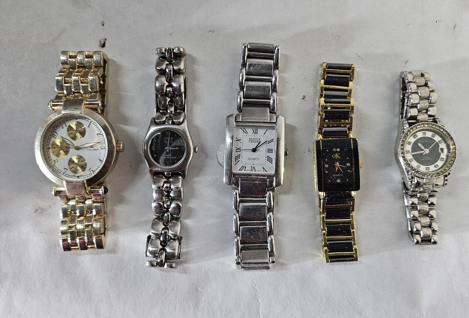 ***(Lot Of 5) Assorted Watches *Untested* (As-Is) Women’s & Men’s***