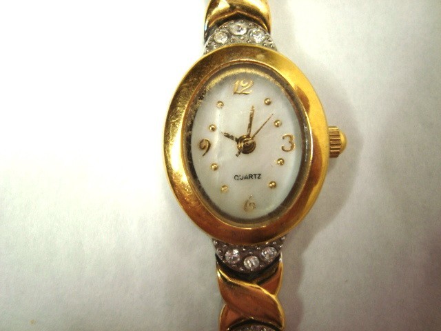 Armitron 1990’s Ladies watch made in Hong Kong plus unnamed watch both working