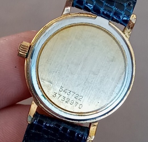 UNIVERSAL GENEVE 543.722 GOLD PLATED 23.5MM WOMEN’S SWISS MADE QUARTZ WATCH RUNS
