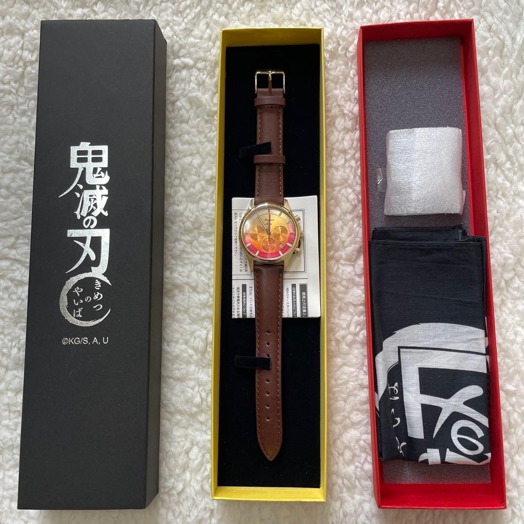 Demon Slayer TiCTAC Collaboration Design Watch Kyōjuro Rengoku Model
