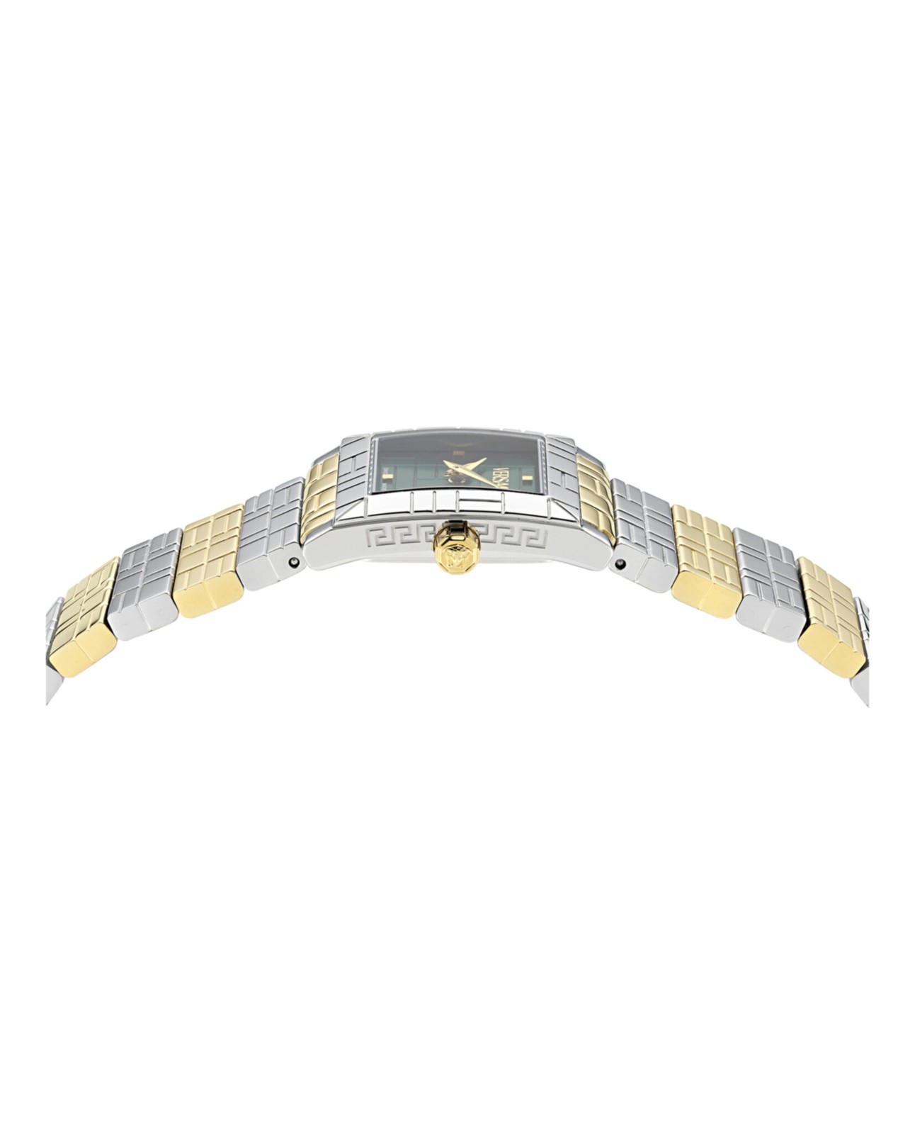 Versace Womens Two Tone 22mm Bracelet Fashion Watch