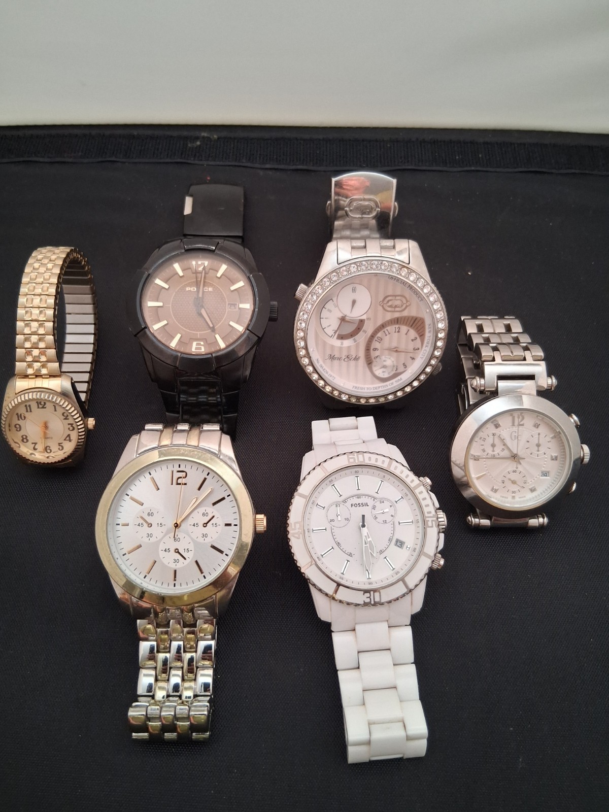 watch lots preowned. Not Working. A Variety Of Watches. All As Is!