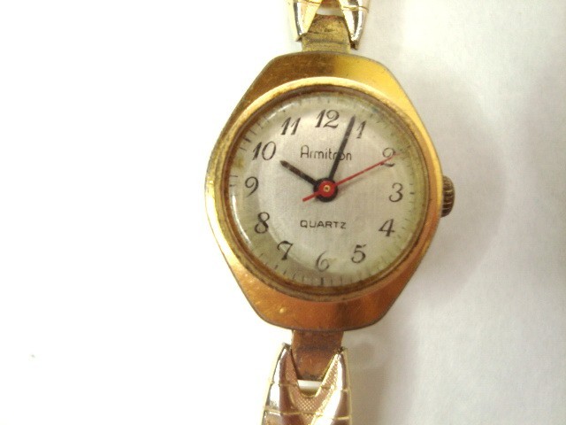 Armitron 1990’s Ladies watch made in Hong Kong plus unnamed watch both working