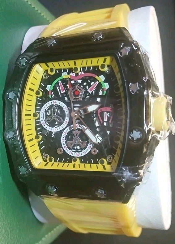 Black/Yellow Watch