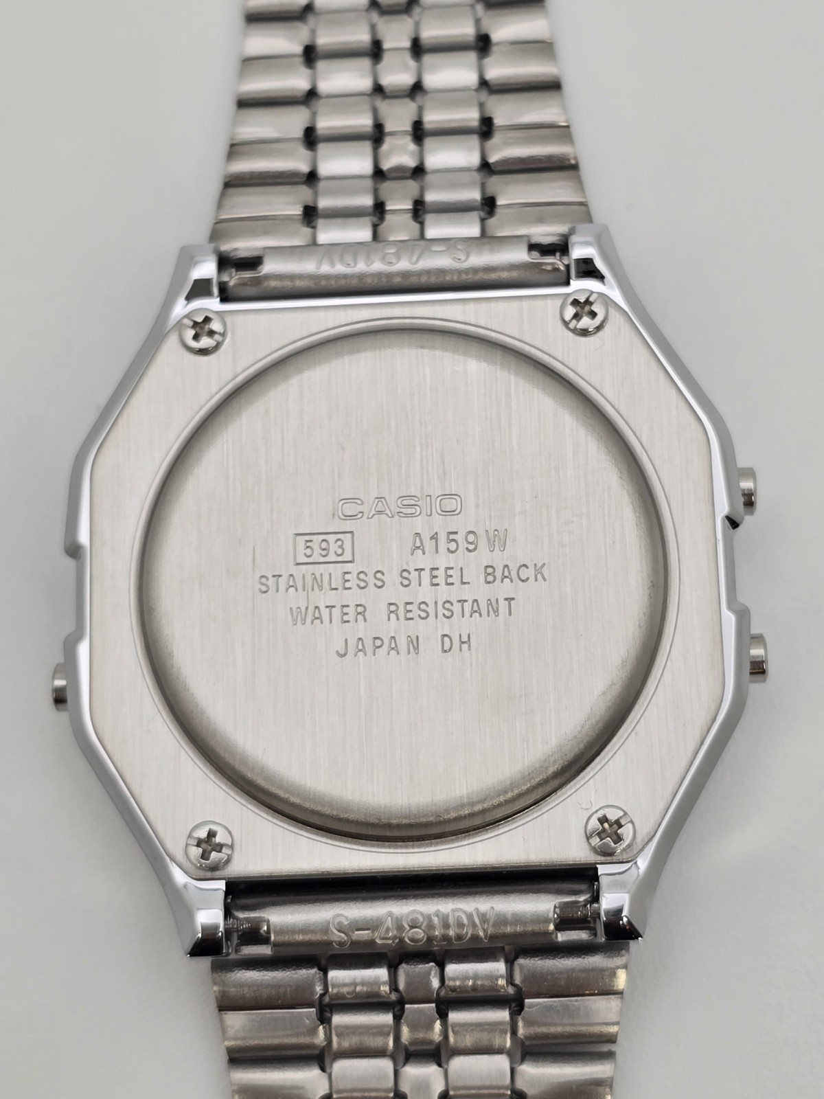 CASIO Vintage Design A159WA-N1JH Made in Japan 7 Years Battery Life