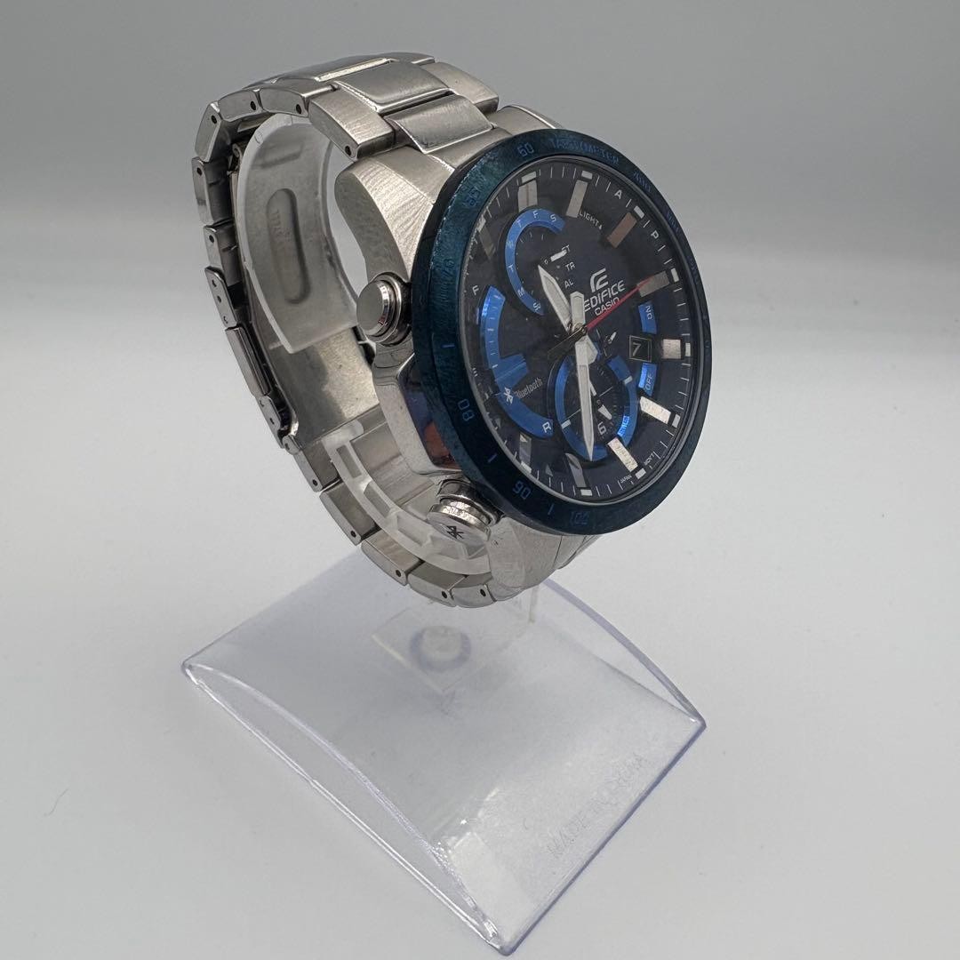 CASIO EDIFICE Analog Watch Silver Blue Men’s
