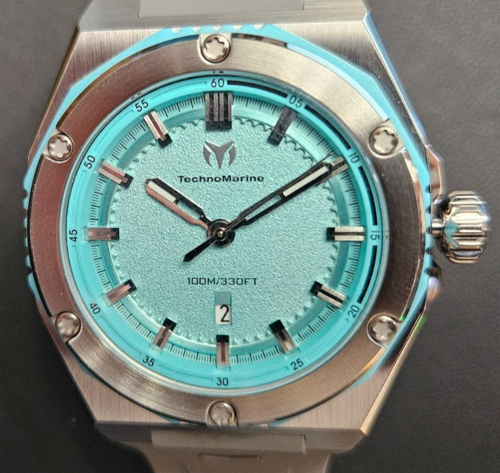TechnoMarine Men’s Coral Legacy 45mm Quartz Watch TM-416073 NIB