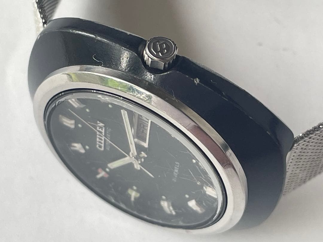 Citizen Blackie Automatic Wristwatch 39mm Analog wrist 21cm/8.3in