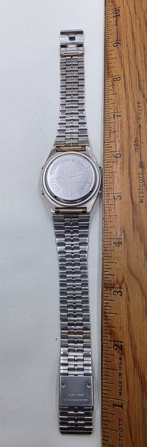 Vintage (1975-1985) Mercury LCD Alarm Chronograph New Battery