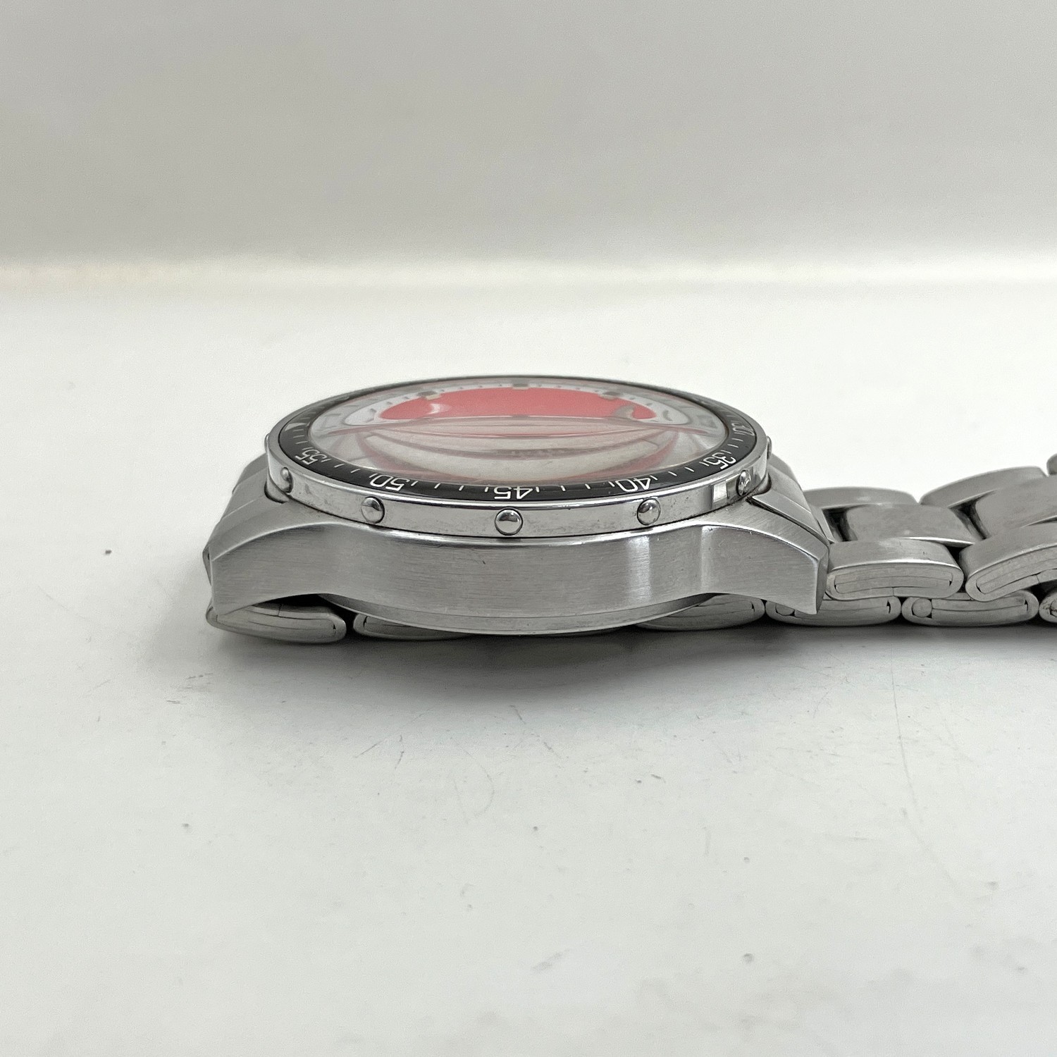 Game Time Coach Series Dive Style Watch Detroit Red Wings NHL Hockey 39mm Mens