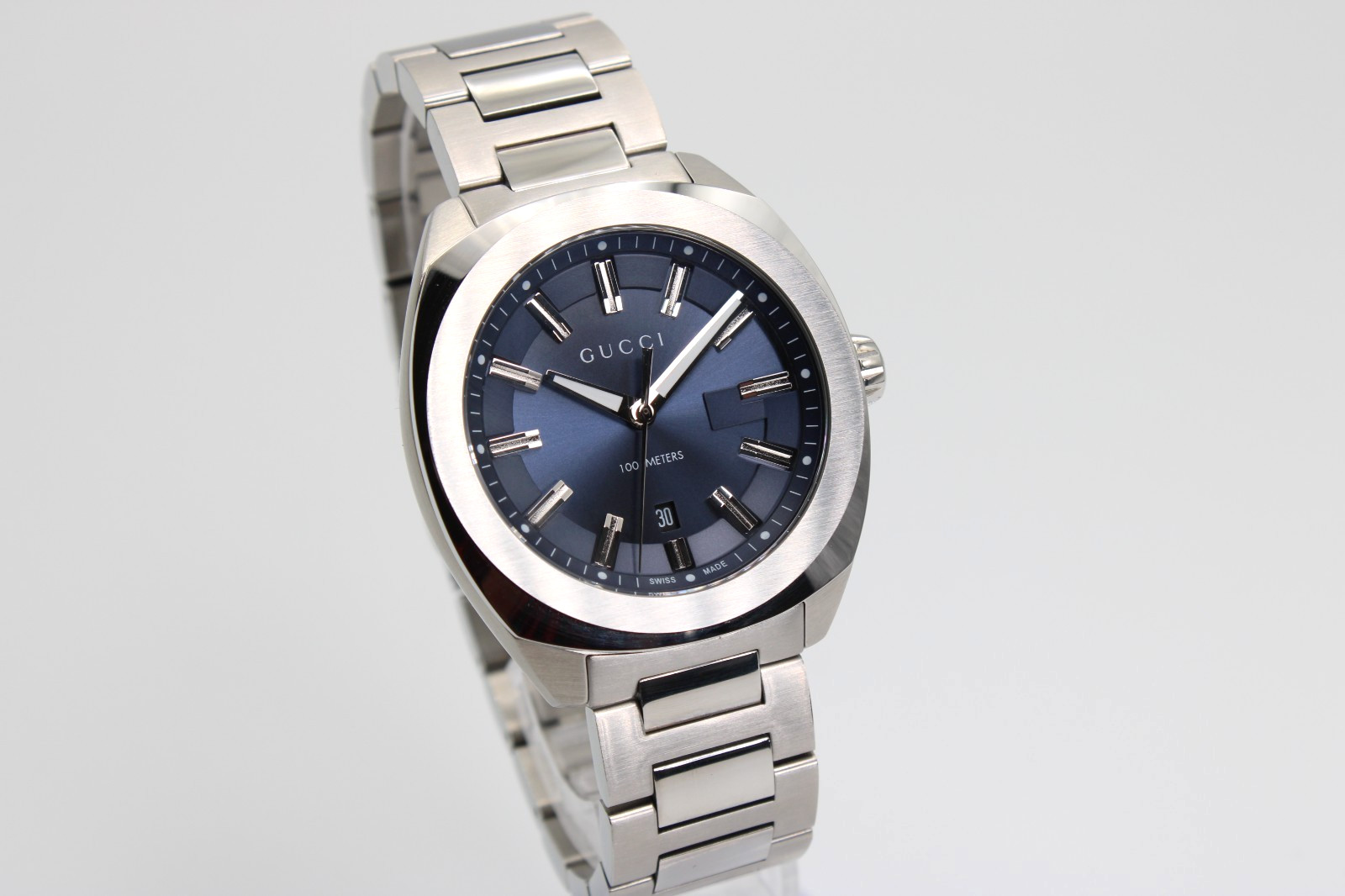 GUCCI GG2570 YA142303 Quartz Blue Dial Men’s Watch 41mm