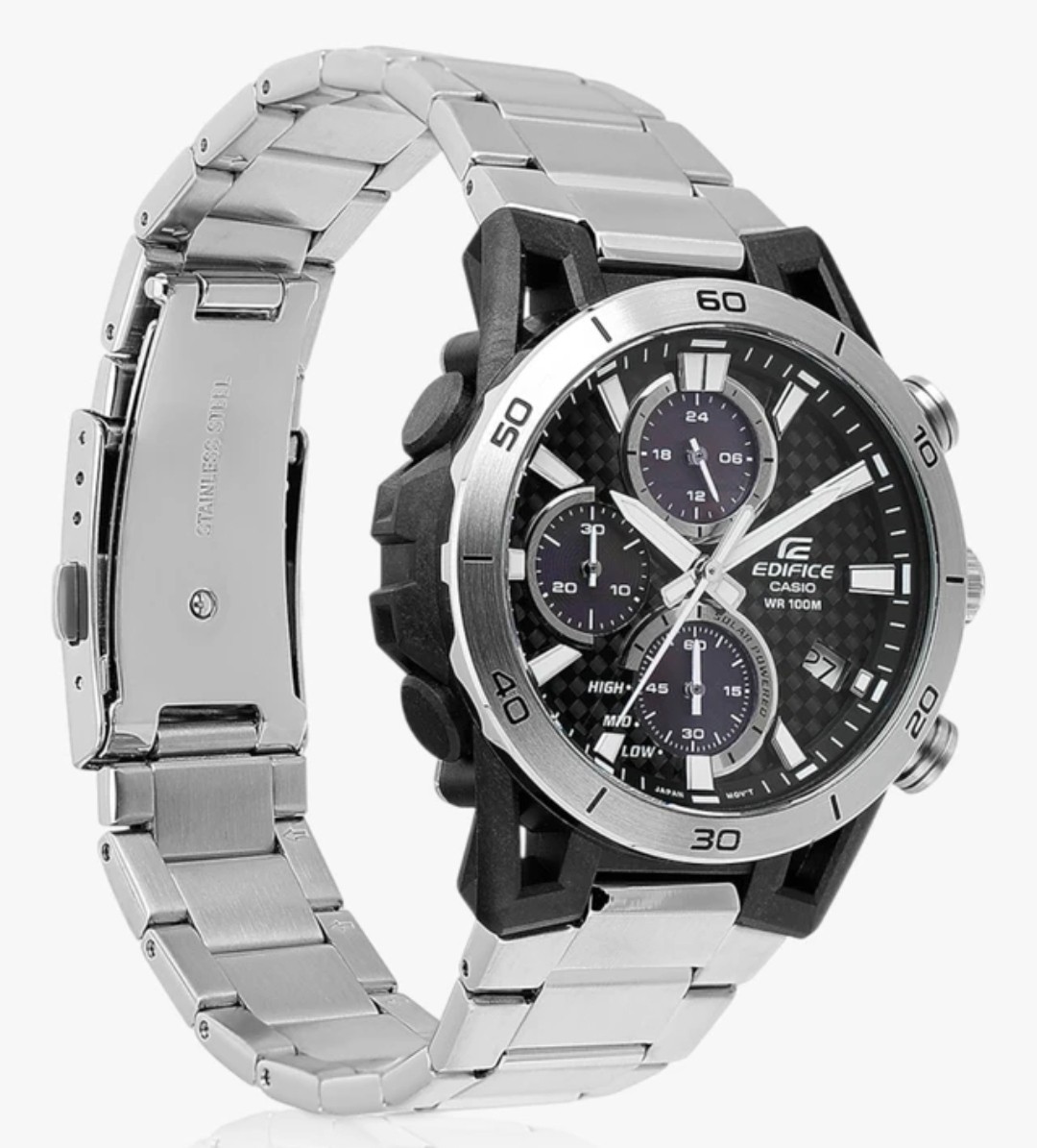 Casio Edifice Sospension Chronograph Stainless Steel Solar Powered EQS-960D-1AV