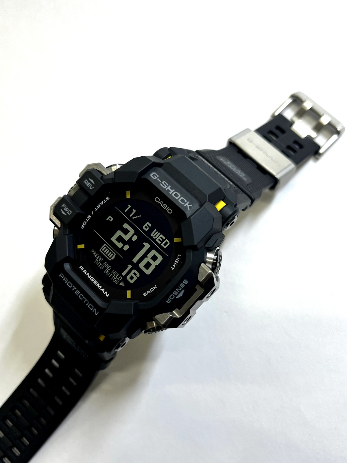 CASIO G-SHOCK GPR-H1000-1JR RANGEMAN Master of G Bluetooth GPS Sport Free Ship