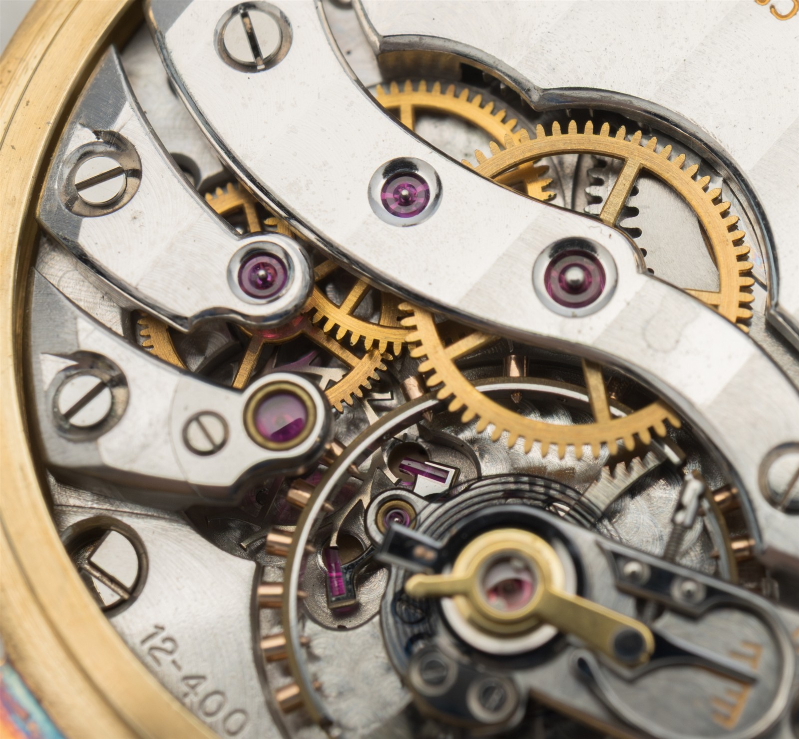 Patek Philippe Ref. 96 Calatrava 1950s Vintage 18K Gold Watch 12-400 Movement