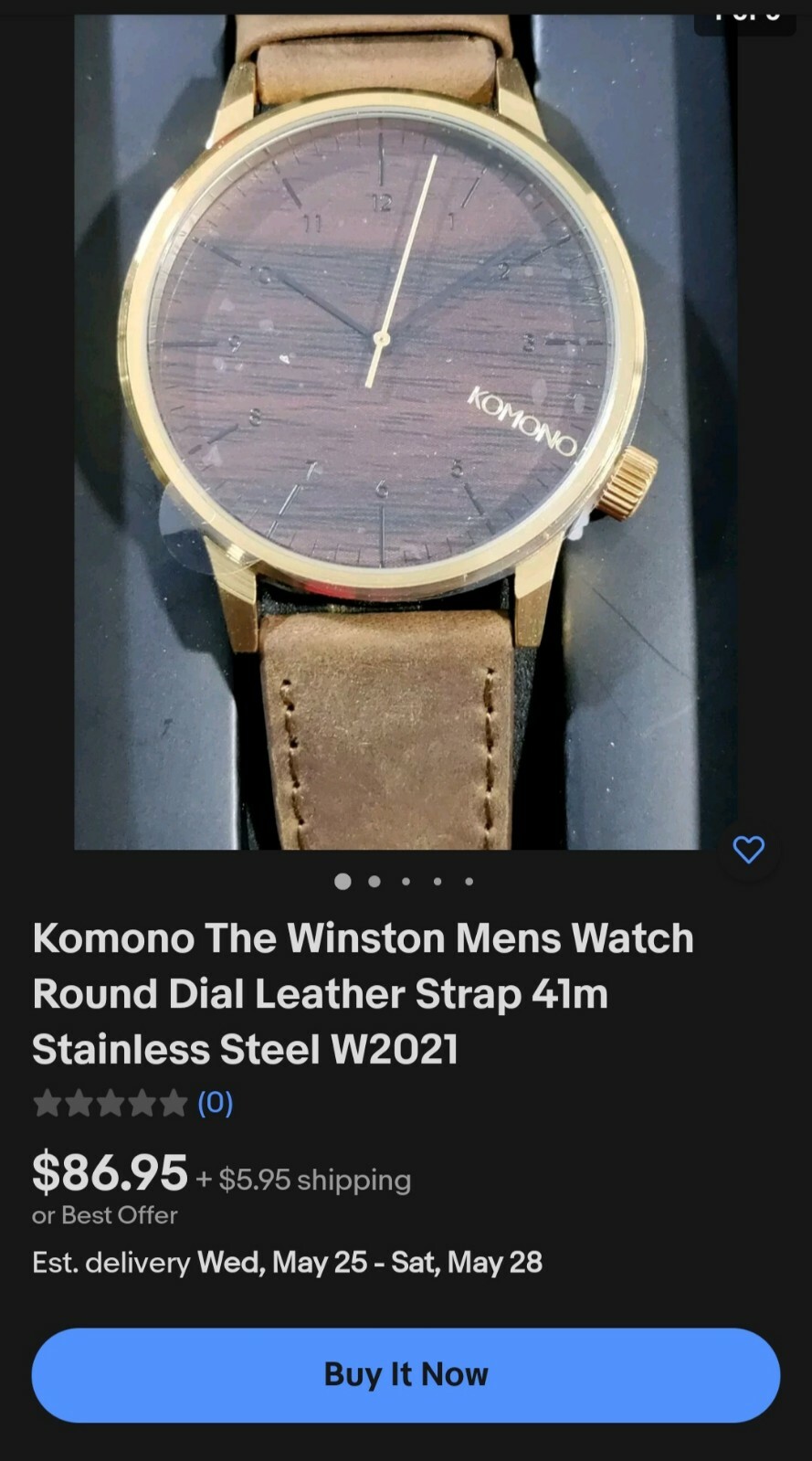 Mens watches Lot of 6 plus case ( PLEASE CHECK ALL PICTURES AND DESCRIPTION)