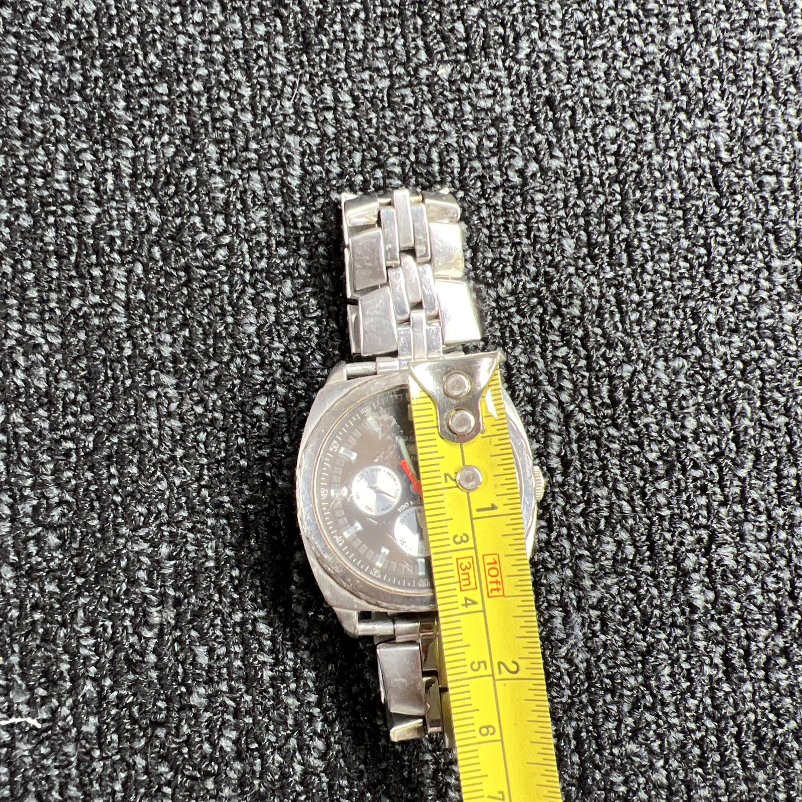 Fossil Blue Men’s Whisk Watch BQ-9164- 340302 Water Resistance 100 M- 330 Feet