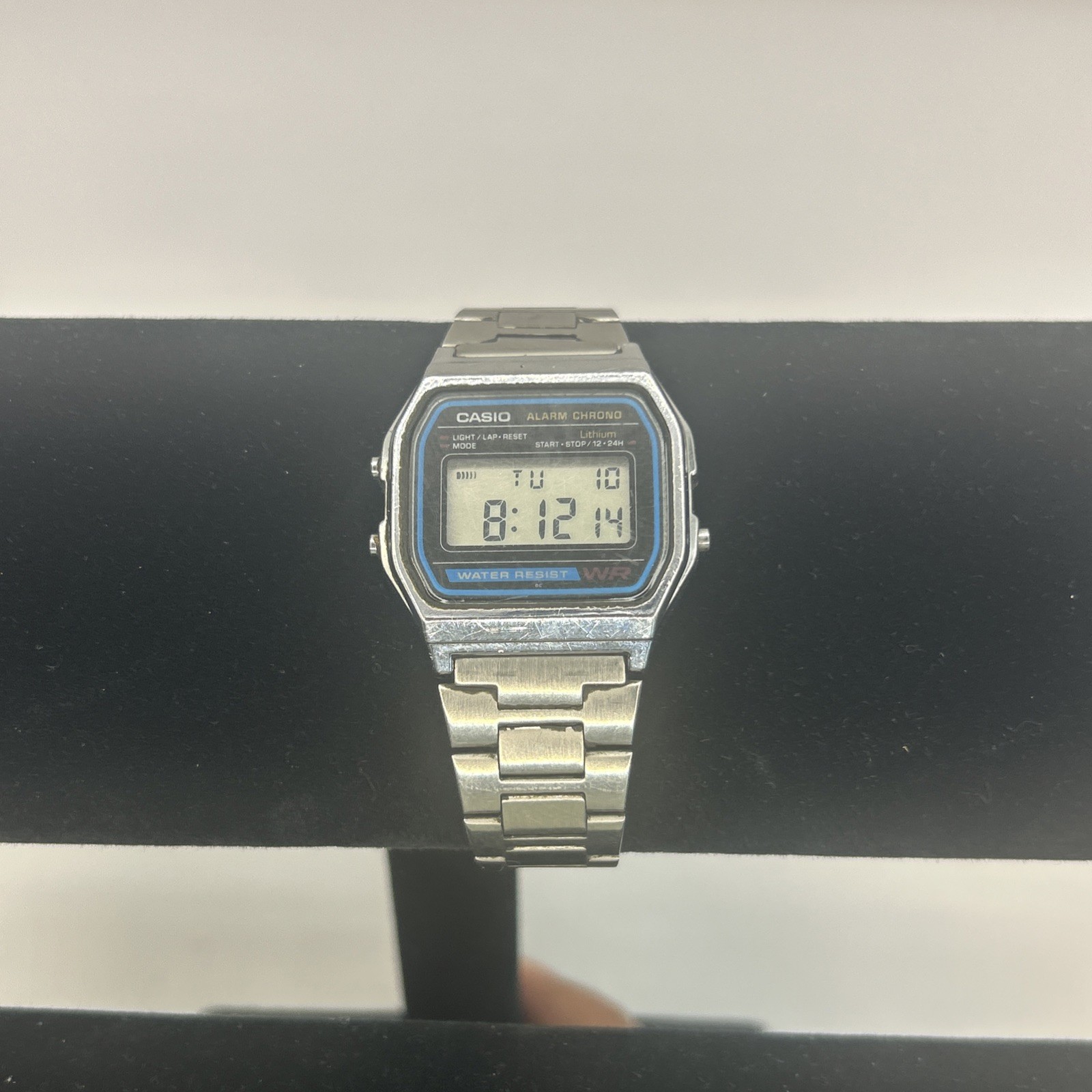 Casio A158W Vintage Digital Stainless Steel Classic Watch Silver
