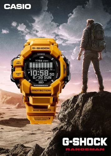 CASIO G-SHOCK GPR-H1000-1JR RANGEMAN Master of G Bluetooth GPS Sport Free Ship