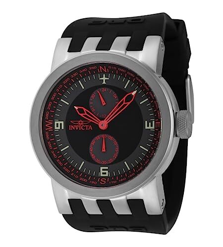Invicta Men’s 44224 DNA Quartz Multifunction Grey, Black Dial Watch