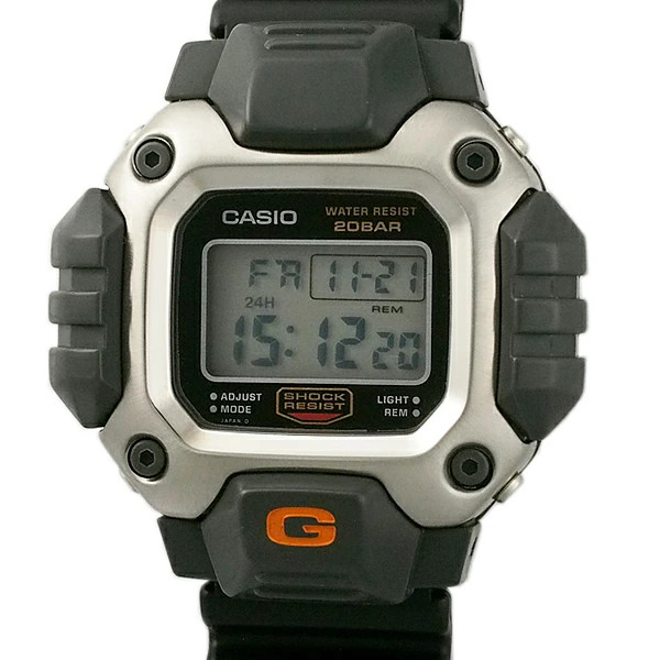 Wristwatch CASIO G-Shock DW-6400C-1 First Generation Gundam ModelWatch