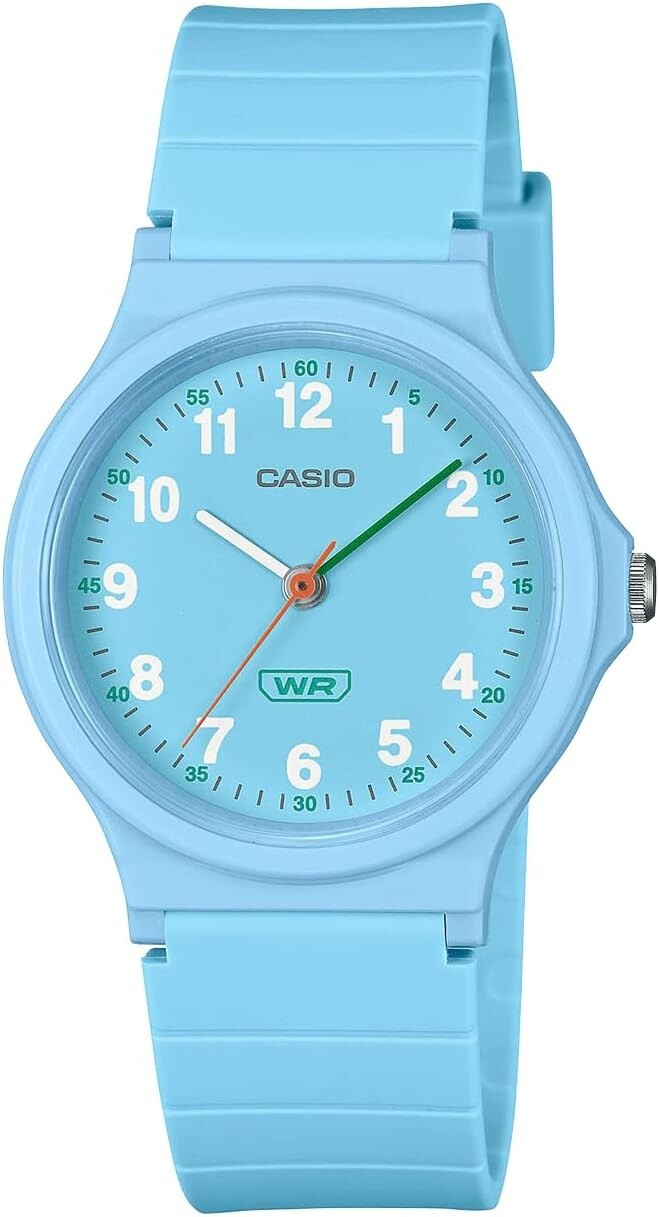 CASIO QUARTZ Analog Ladies’ Watch LQ-24B- Biomass Plastic Band New with tags
