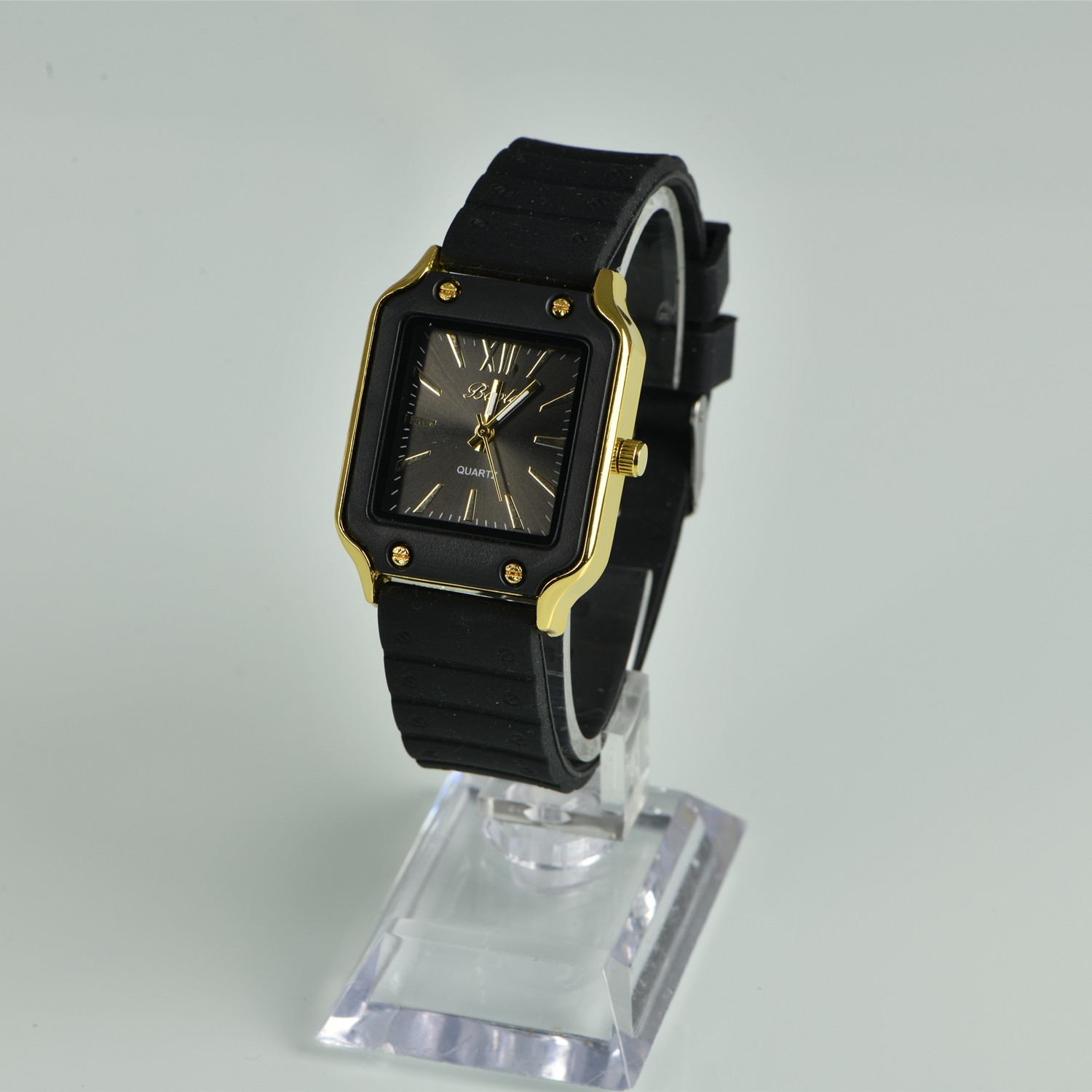 Modern Black Men Sport Watch Quartz Analog Wristwatches Casual Business Watches