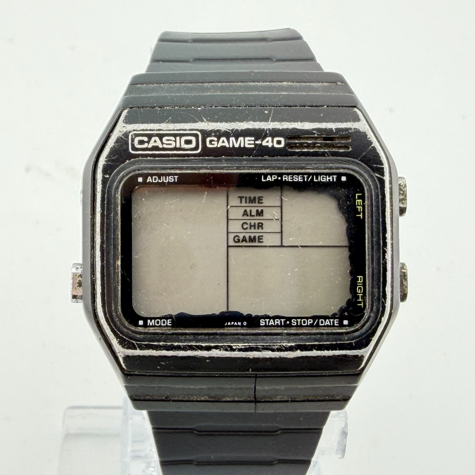 Casio GM-40 Game-40 Digital Game Watch With Module 245 FOR PARTS OR REPAIR