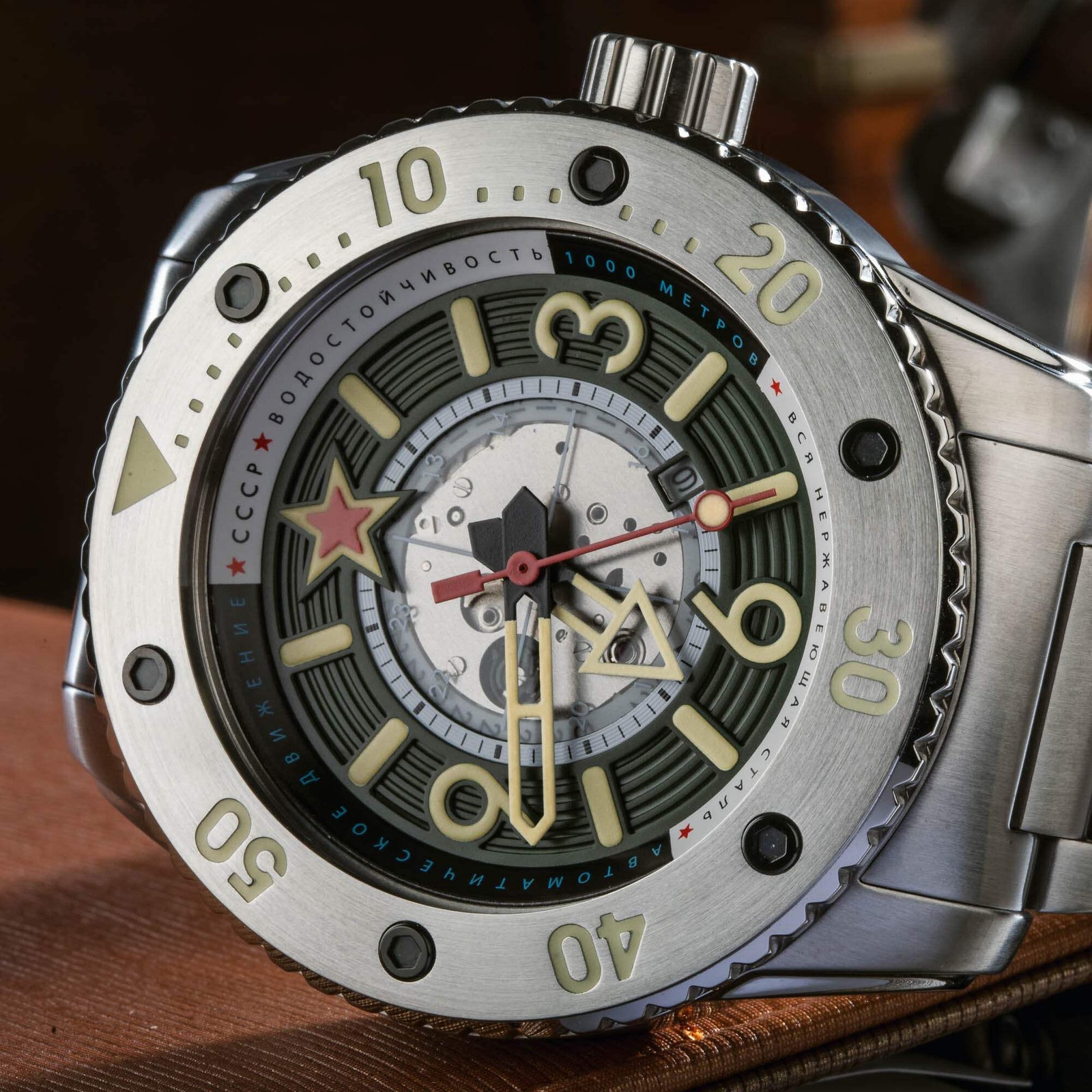 Naval Barrakuda Limited Edition Green / Steel