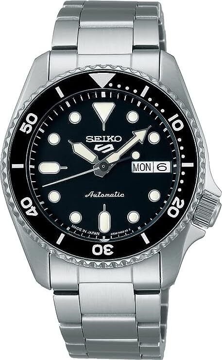 Seiko 5 Sports Men’s Black Watch – SBSA225