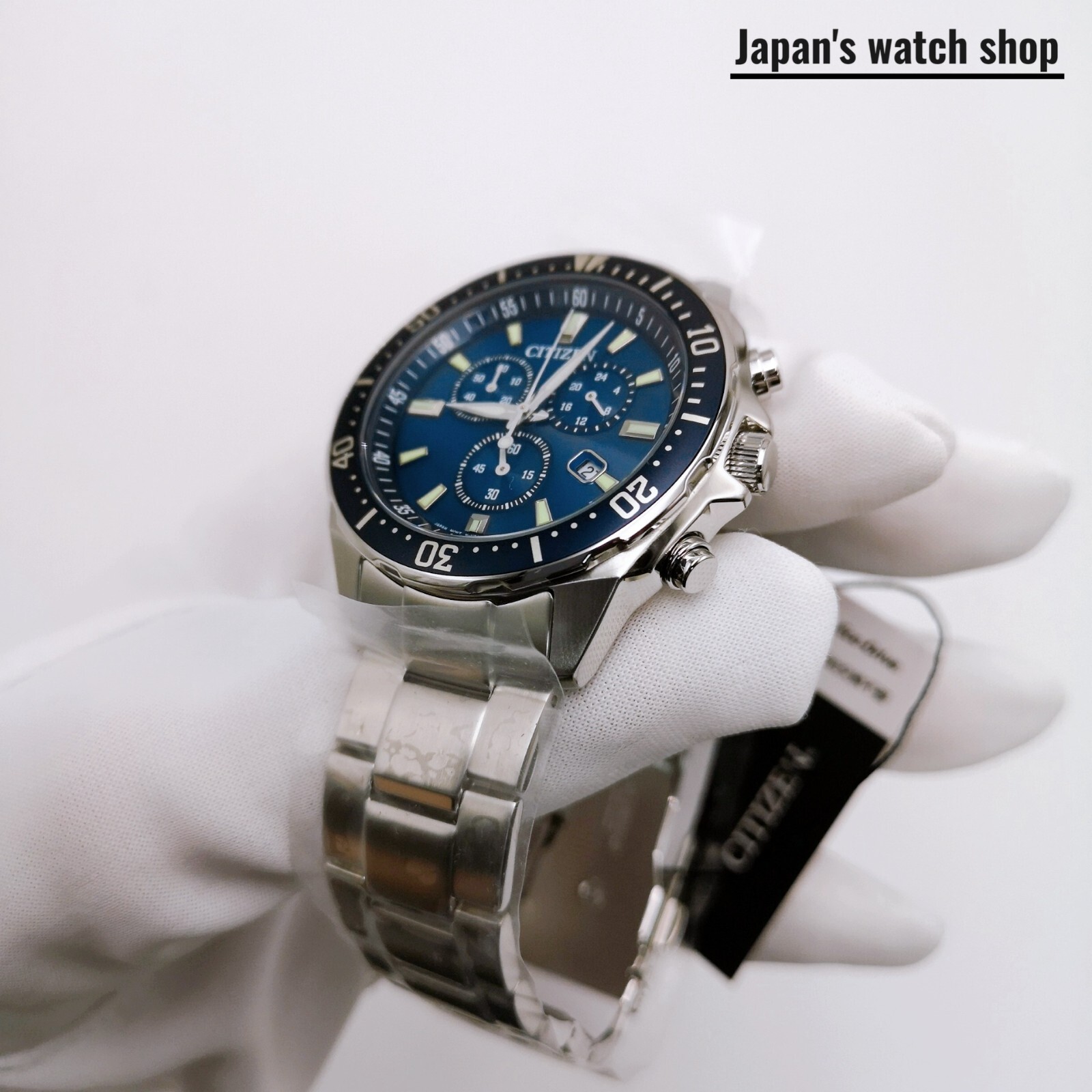 CITIZEN Citizen Collection Eco-Drive VO10-6772F Blue Men’s Watch New in Box