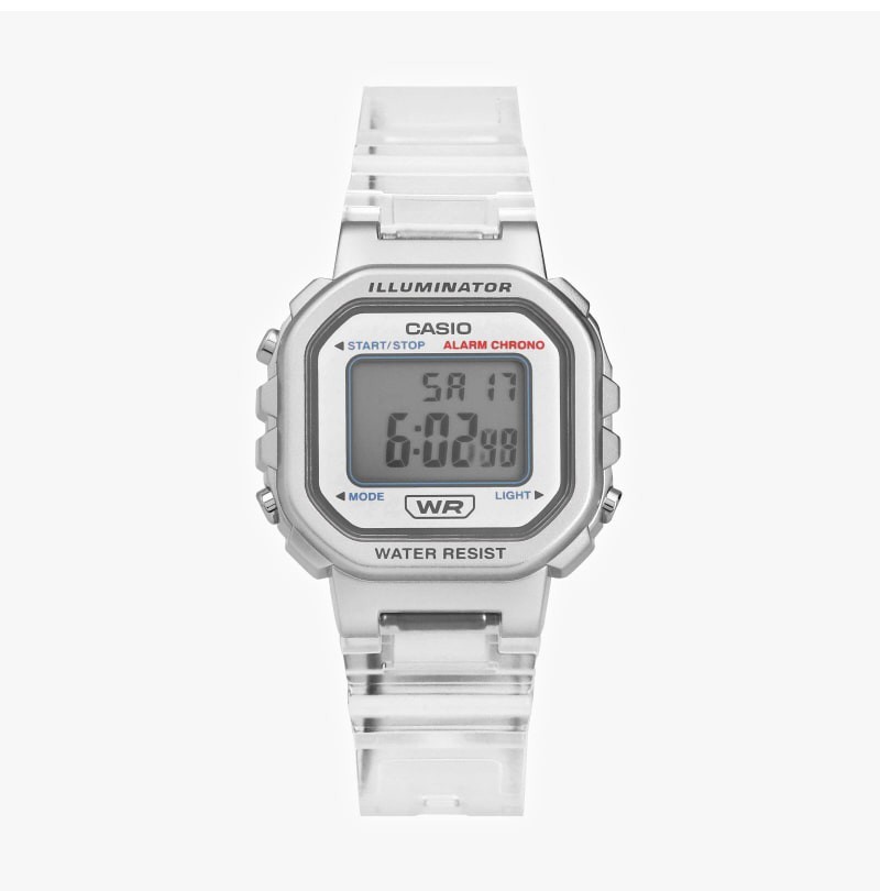 Casio LA-20WHS-7ADF Digital Square Retro Women’s Urethane Watch