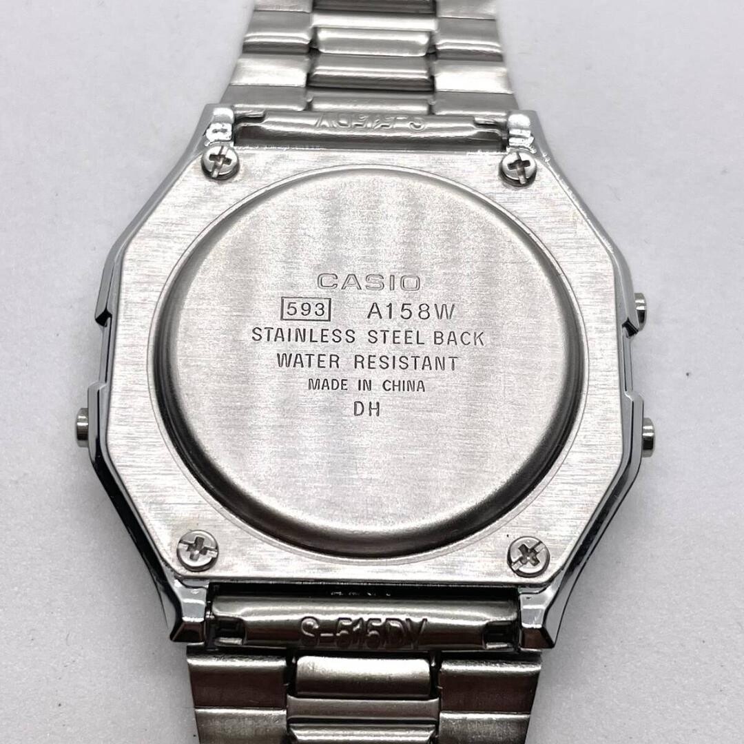 N/MINT Casio A158W Vintage Digital Alarm Chronograph Watch Authentic From Japan