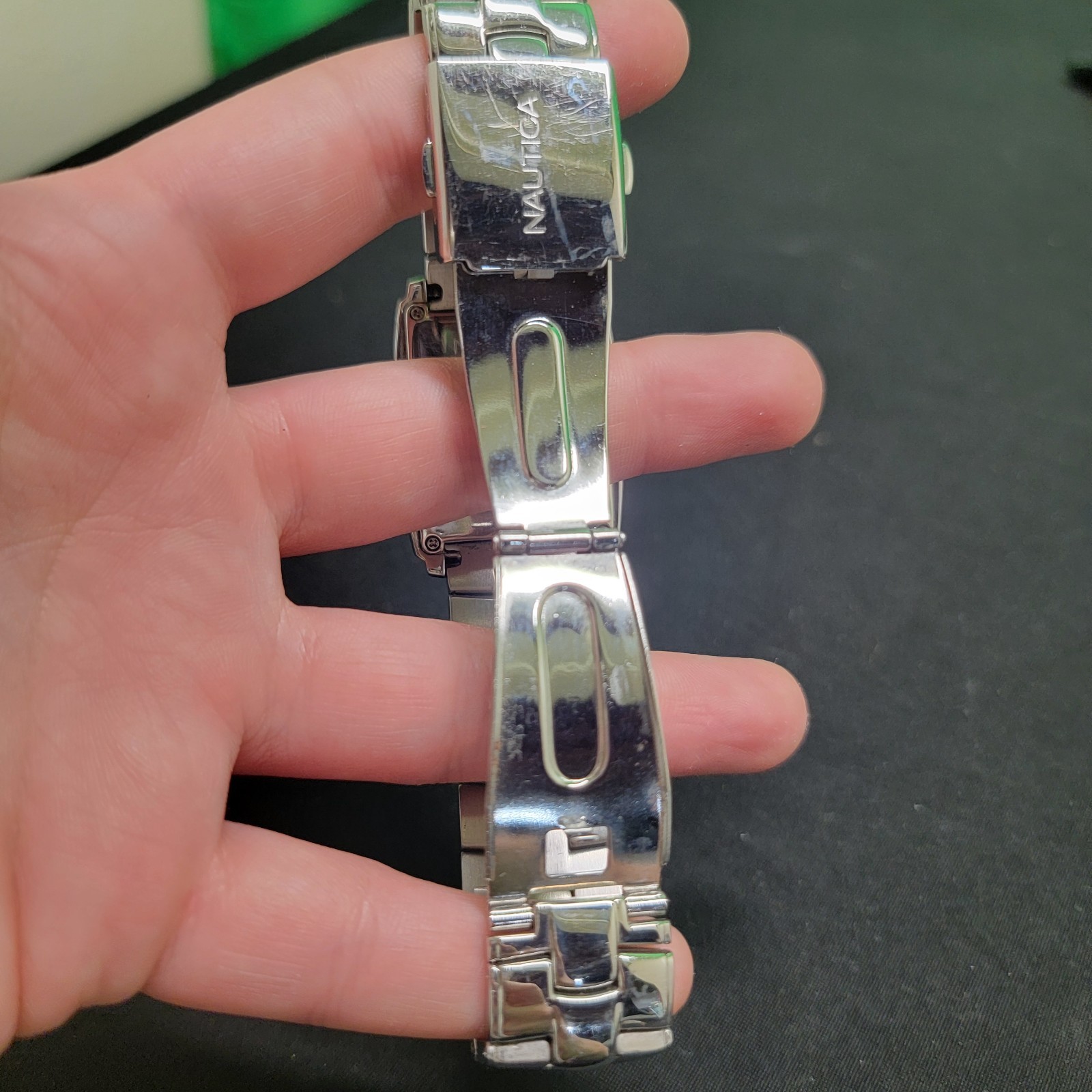 Nautica Brand Stainless Steel Men’s Watch Water Resistant 30 Meters