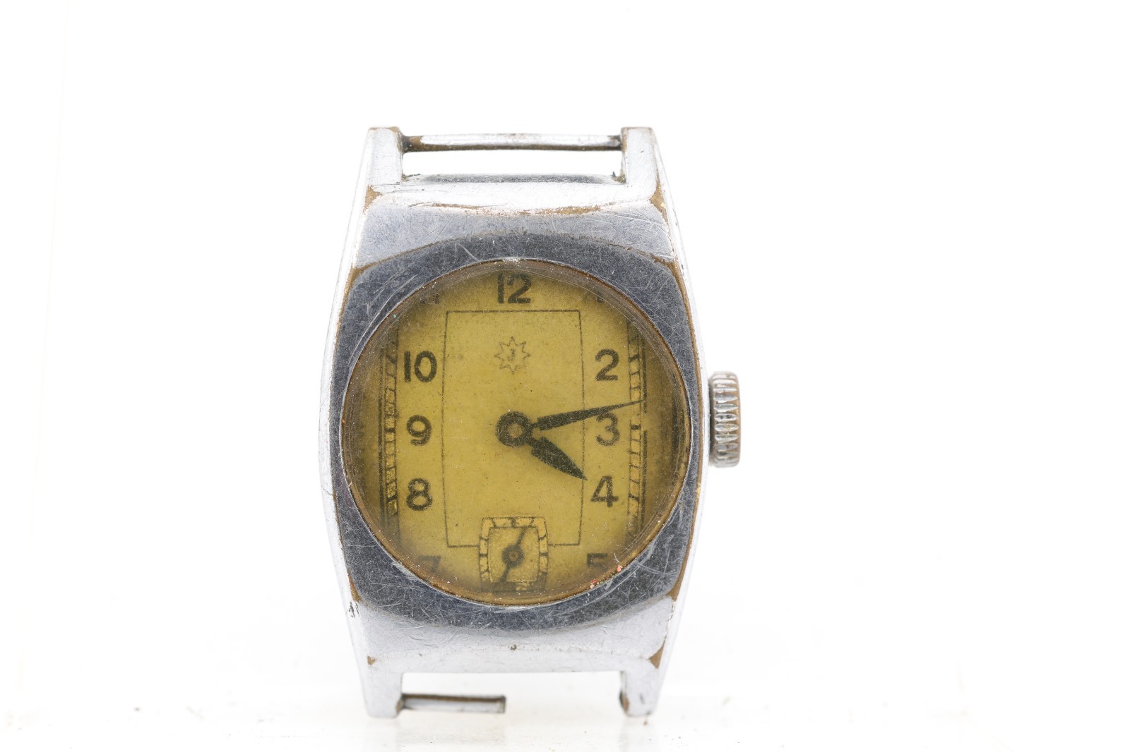 JUNGHANS TANK cal. 96, WRIST WATCH, 23.5×36.17mm CASE, 13mm LUG, FOR REPAIR (GI)