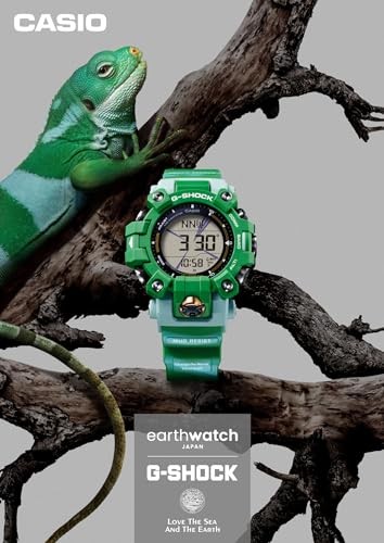 Casio G-Shock MUDMAN GW-9500KJ-3JR Solar Radio EARTHWATCH Collab Green Watch New