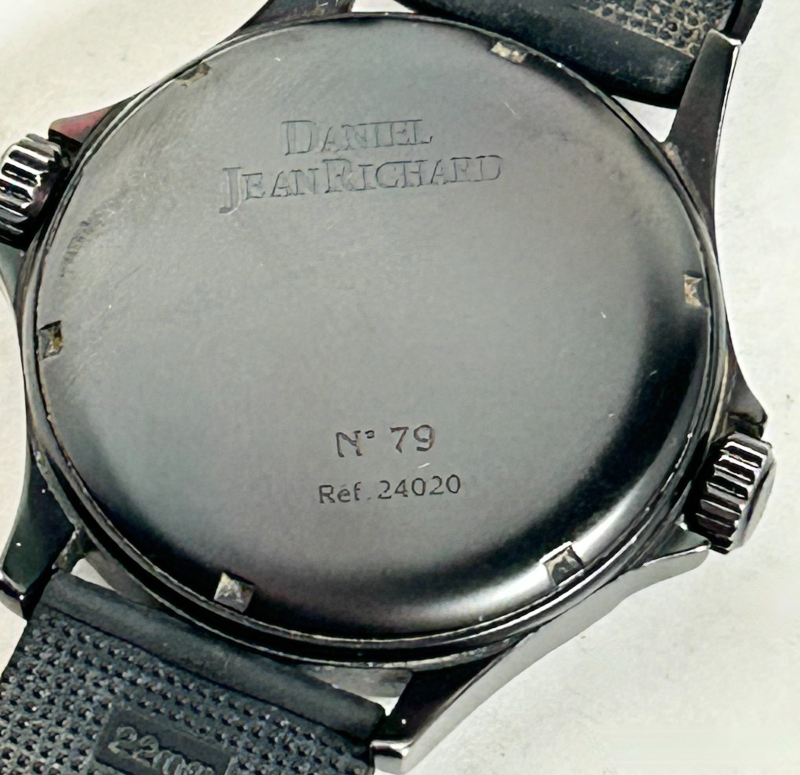JeanRichard Diverscope 43mm PVD Auto Ref 24020 Full Set Box Papers