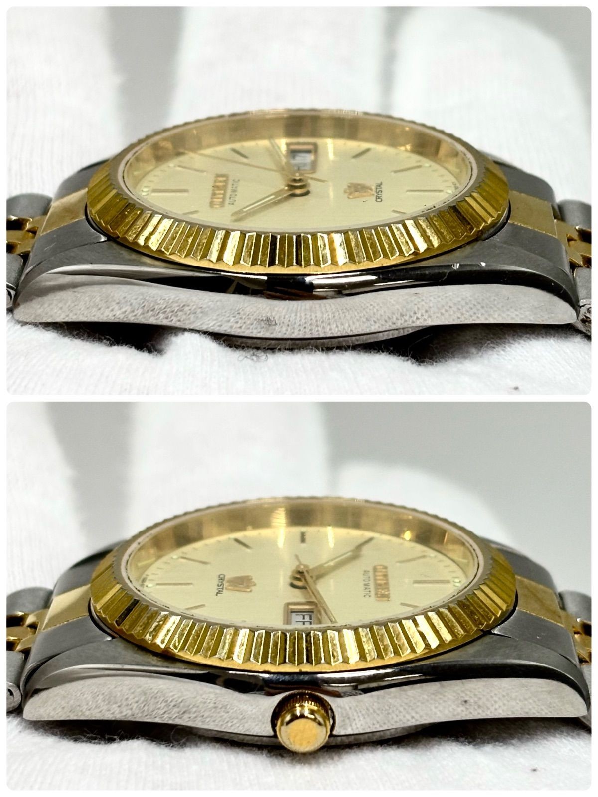 Operational Excellent Condition Original Belt CITIZEN CRYSTAL SEVEN Citizen Crys