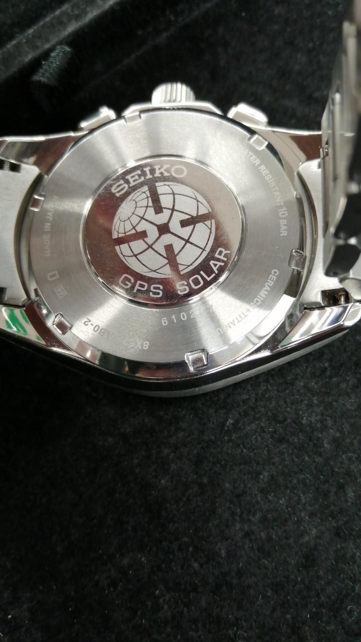 [B1N] Seiko Astron 8X53-0AB0-2 GPS Solar Titanium Chronograph JDM Watch [g3s]