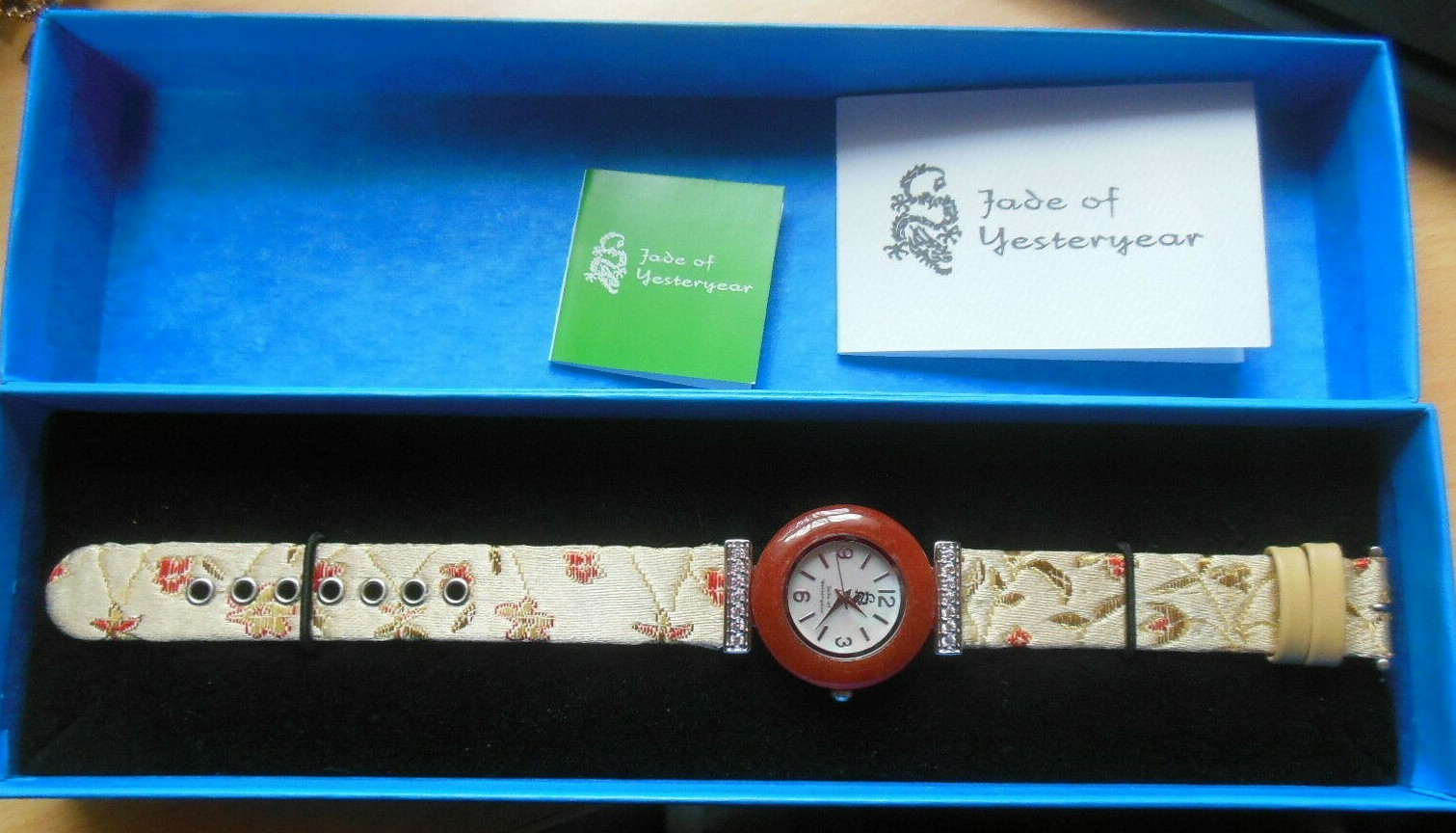 Jade of Yesteryear Watch Genuine Leather Band NWOT