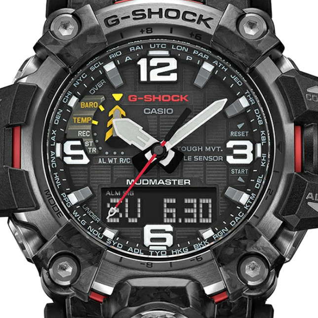 【CASIO】G-SHOCK Mudmaster GWG-2000-1A3JF Tough Solar Bluetooth Japan Model DDP