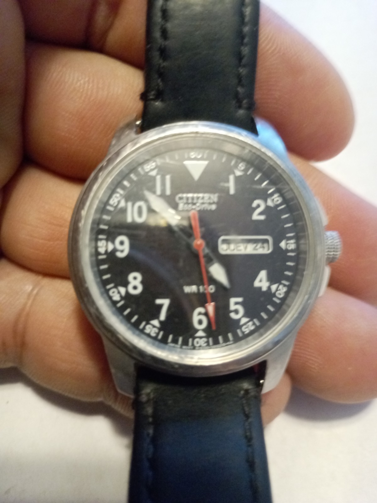 Citizen Men’s Eco-Drive BM8180-03E military-style Men’s watch .Read