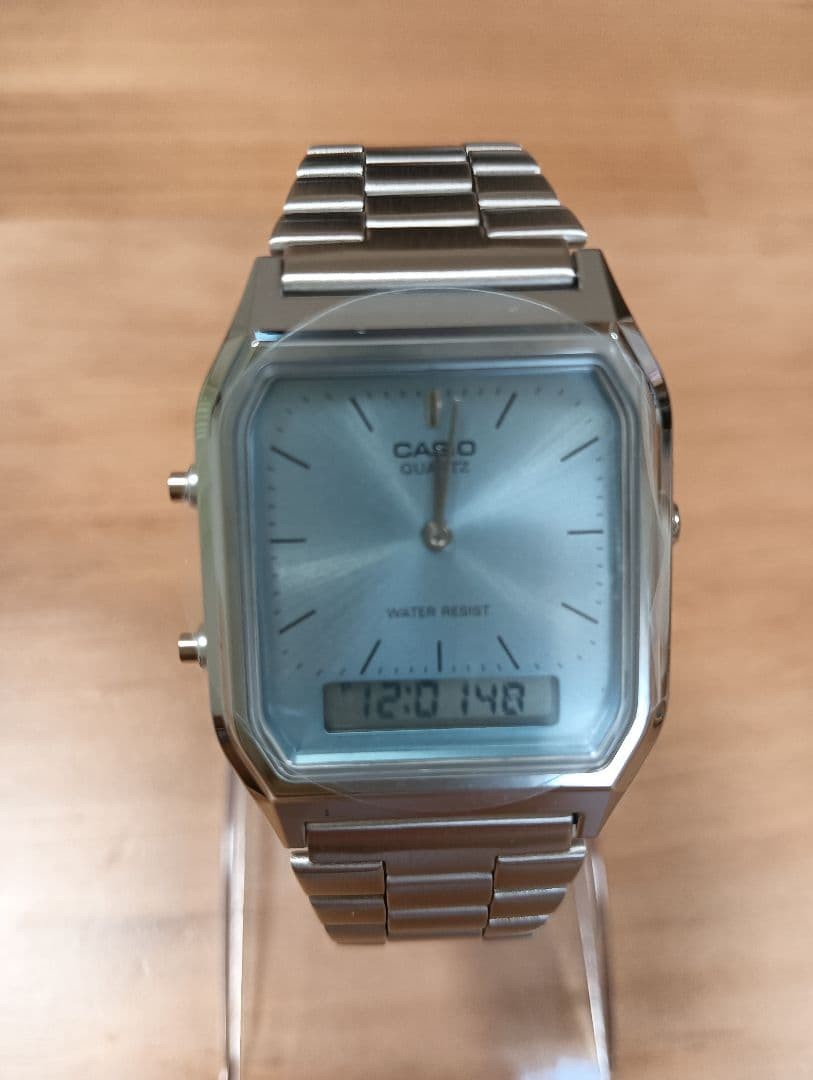 CASIO AQ-230A-2A1 Ice Blue Watch Pre-Owned