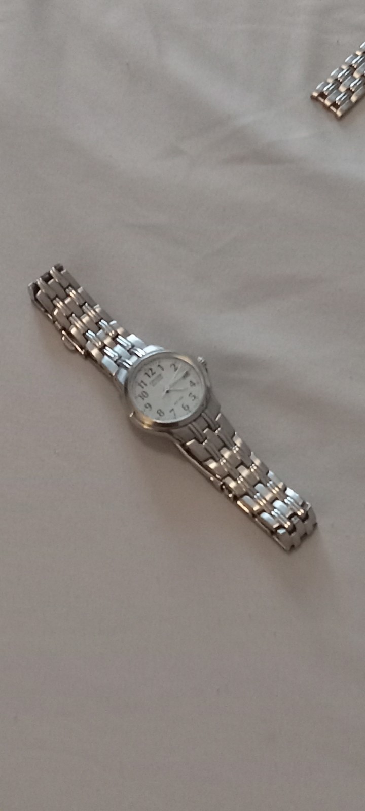Citizen Eco-Drive Women’s Silver Stainless Bracelet Watch Date 100m WR100